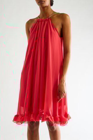 Robe trapèze - Corail