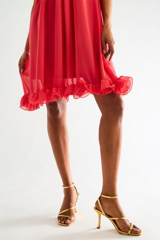 Robe trapèze - Corail