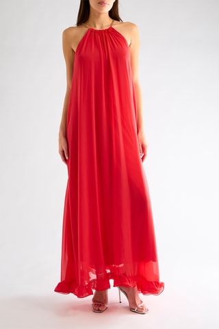 Robe trapèze - Corail