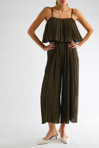 Combinaison plissée - Kaki