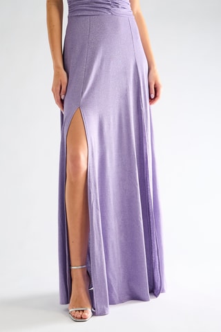 Robe asymétrique - Mauve