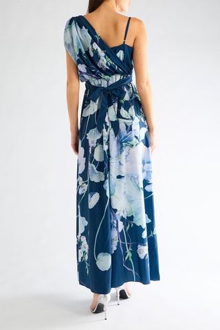 Robe longue - Bleu
