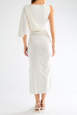 Robe midi - Blanc