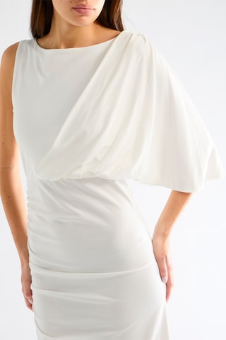 Robe midi - Blanc