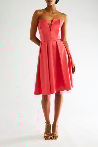 Robe bustier - Corail