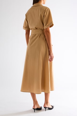 Robe chemise - Beige