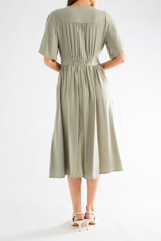 Robe chemise - Vert d'eau