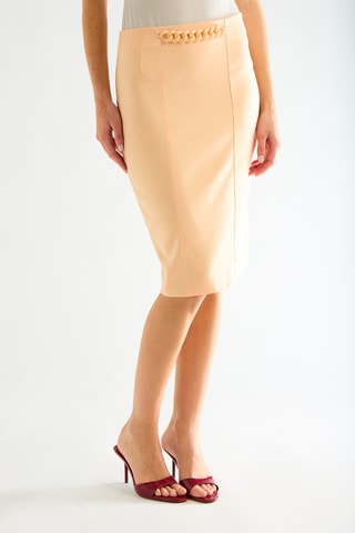 Jupe droite - Pêche