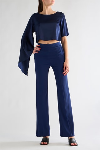 Crop top - Bleu marine