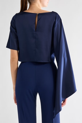 Crop top - Bleu marine