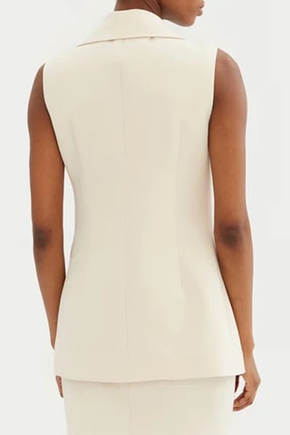 Veste sans manches - Beige