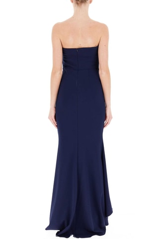 Robe bustier - Bleu marine