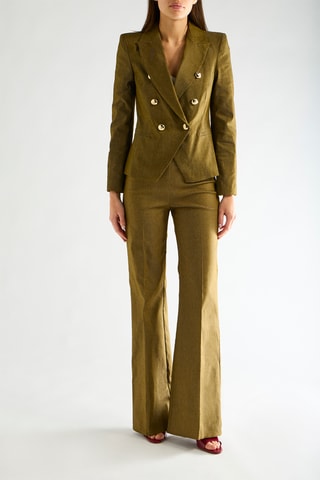 Veste en jean - Kaki