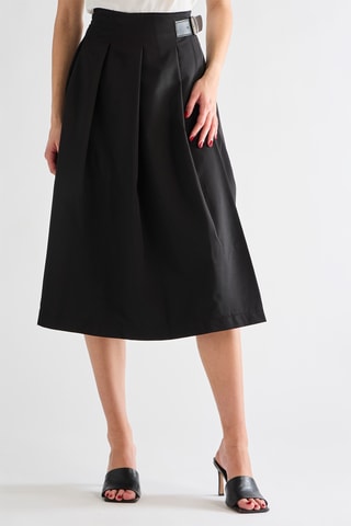 Jupe plissée - Noir