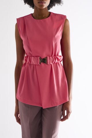 Blouse sans manches - Rose
