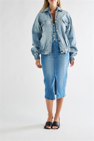 Veste en jean - Bleu