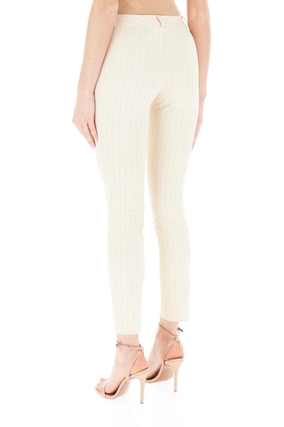 Pantalon 7/8 taille haute - Beige