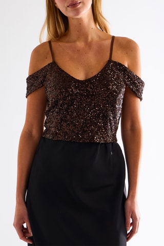 Top - Marron foncé