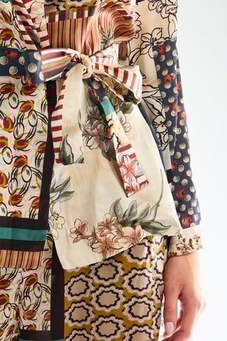 Blazer - Beige et noir