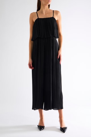 Combinaison plissée - Noir