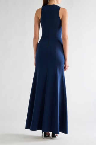 Robe longue - Bleu marine