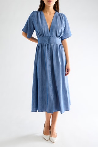 Robe chemise - Ciel chiné