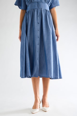 Robe chemise - Ciel chiné