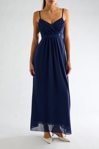 Robe longue - Bleu marine