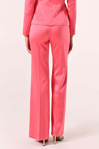 Pantalon taille haute - Rose