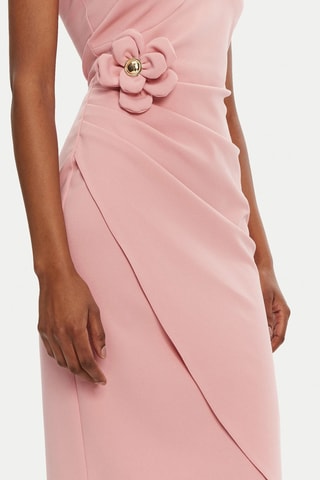 Robe asymétrique - Rose