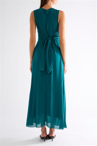 Robe longue - Bleu canard