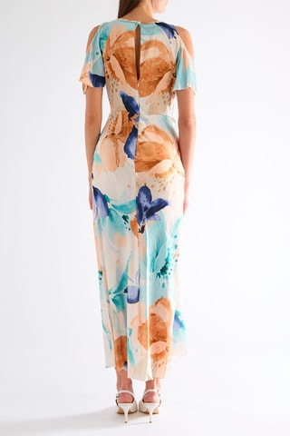 Robe longue - Vert d'eau