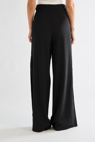 Pantalon taille haute - Noir