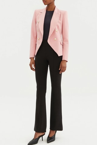 Pantalon taille haute - noir