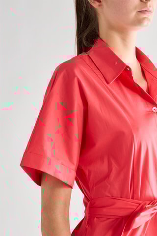 Robe chemise - Rose foncé