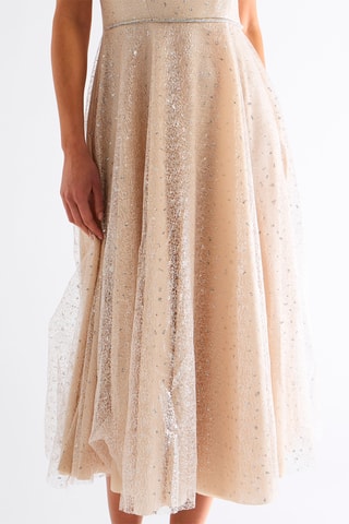 Robe patineuse - Beige