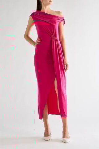 Robe fourreau - Fuchsia
