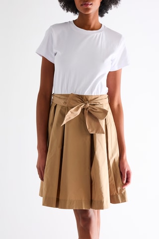 Robe trompe-oeil - Beige