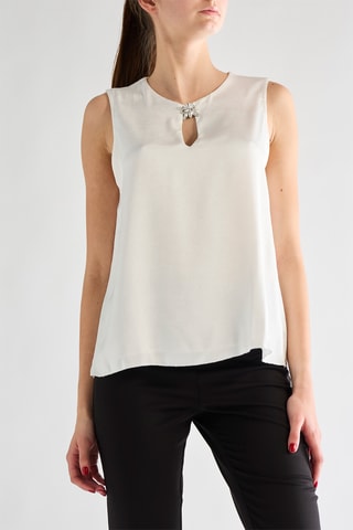 Top - Blanc