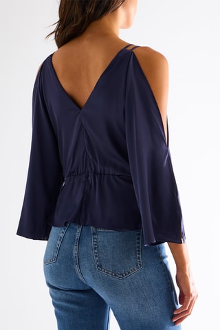 Blouse - Bleu foncé