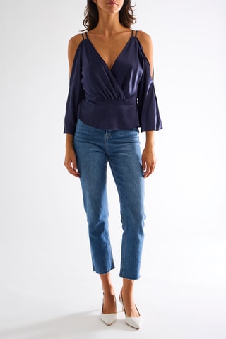 Blouse - Bleu foncé