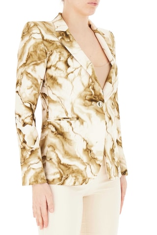 Blazer - Kaki et écru