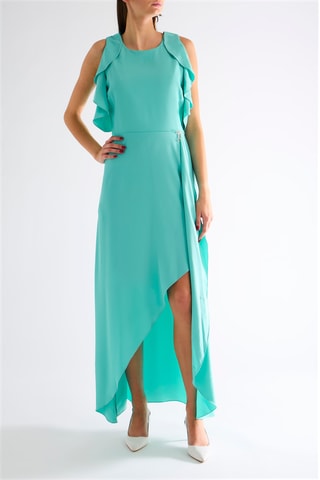 Robe longue - Vert eau