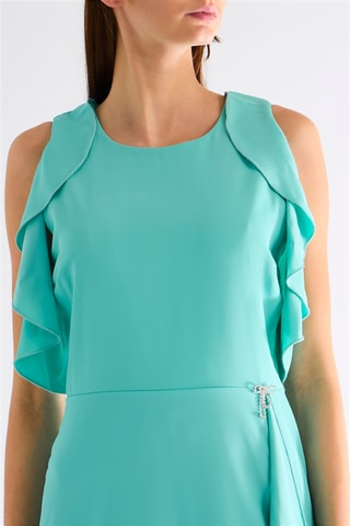 Robe longue - Vert eau