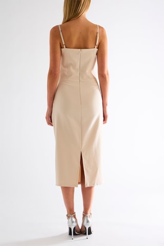 Robe fourreau - Beige