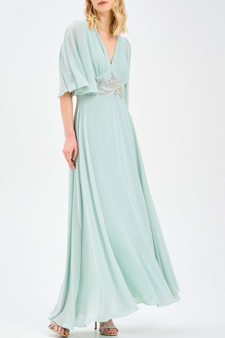Robe longue - Vert d'eau