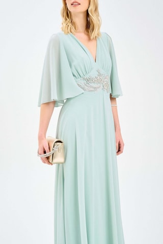 Robe longue - Vert d'eau