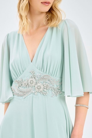 Robe longue - Vert d'eau