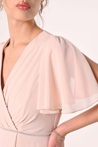 Robe longue - Rose poudré