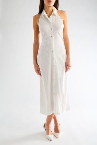 Robe chemise - Blanc